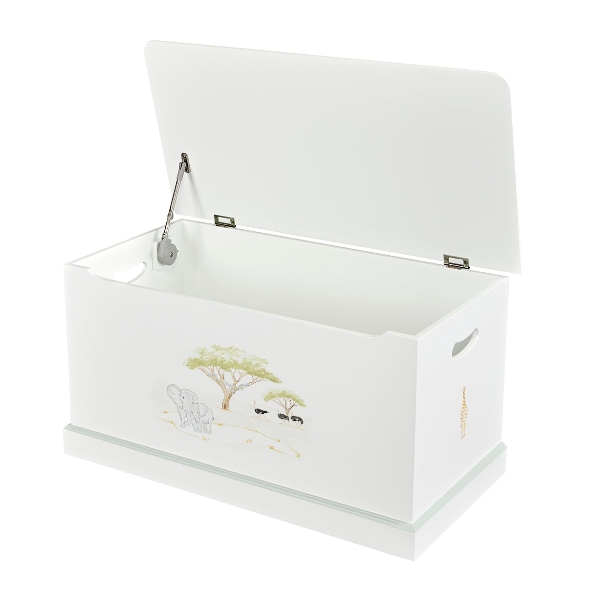 Cambridge Toy box - Vintage Safari with Grosvenor Green Trim