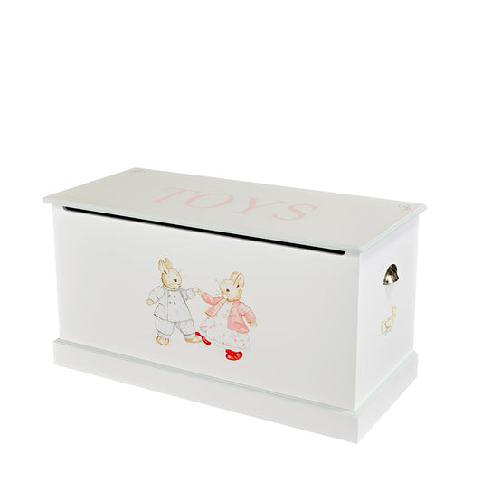 Designer Bunnies with Chic Grey Trim