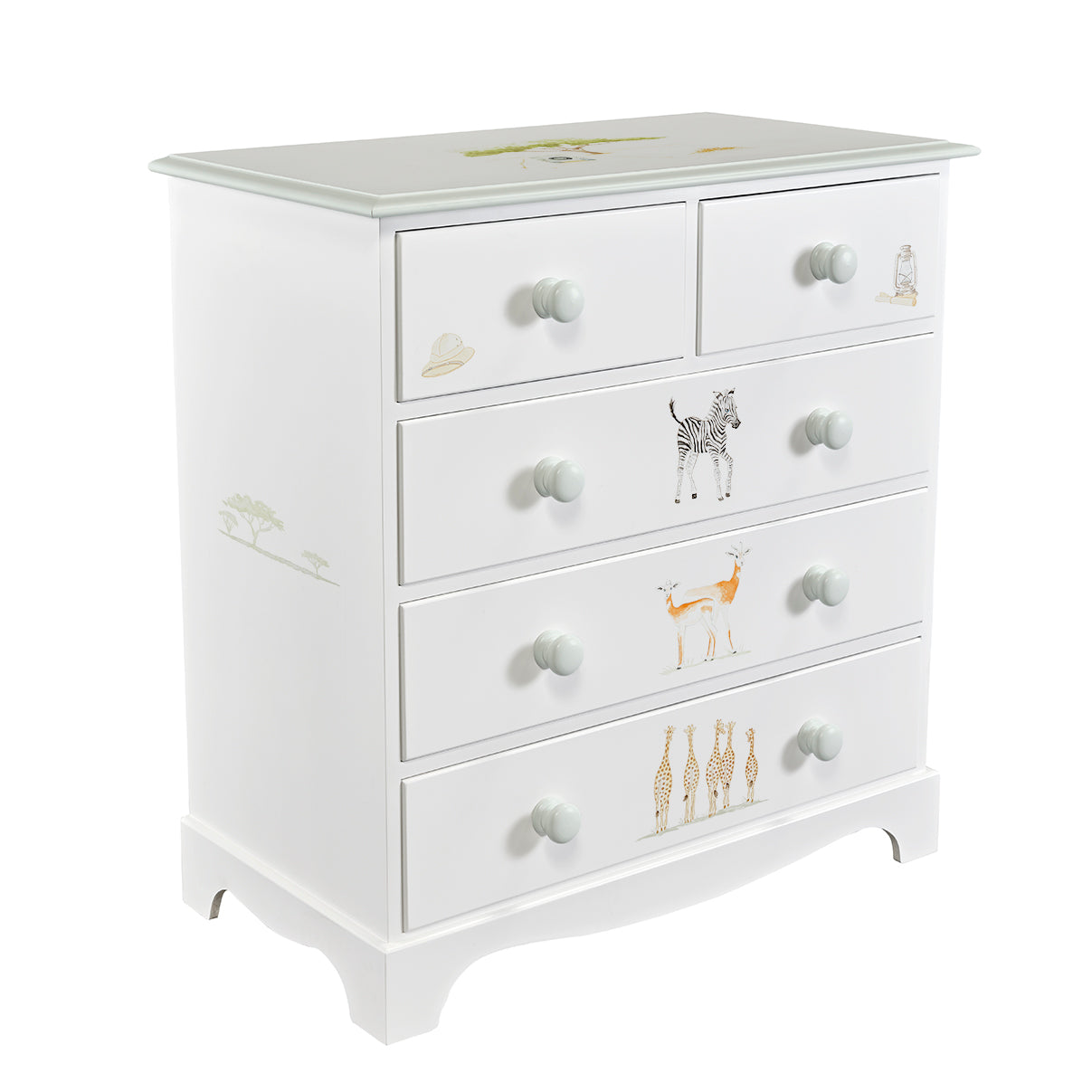 Vintage Safari with Grosvenor Green Trim