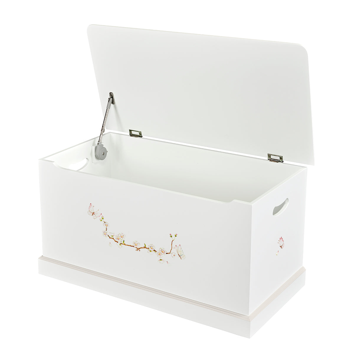 Cambridge Toy box - Linen Blossom with Soft Jute Trim