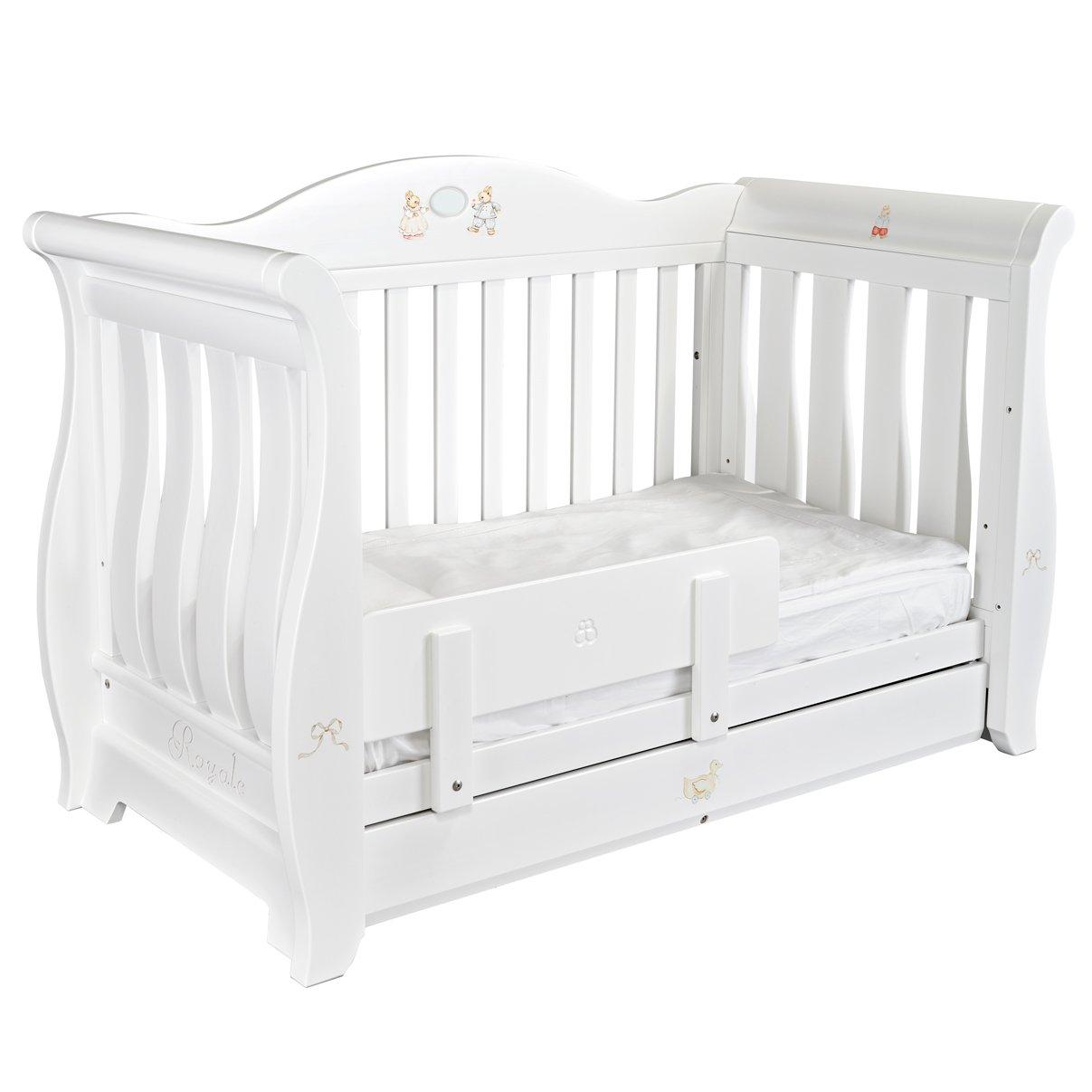 Sleigh Cot Bed - Designer Bunnies