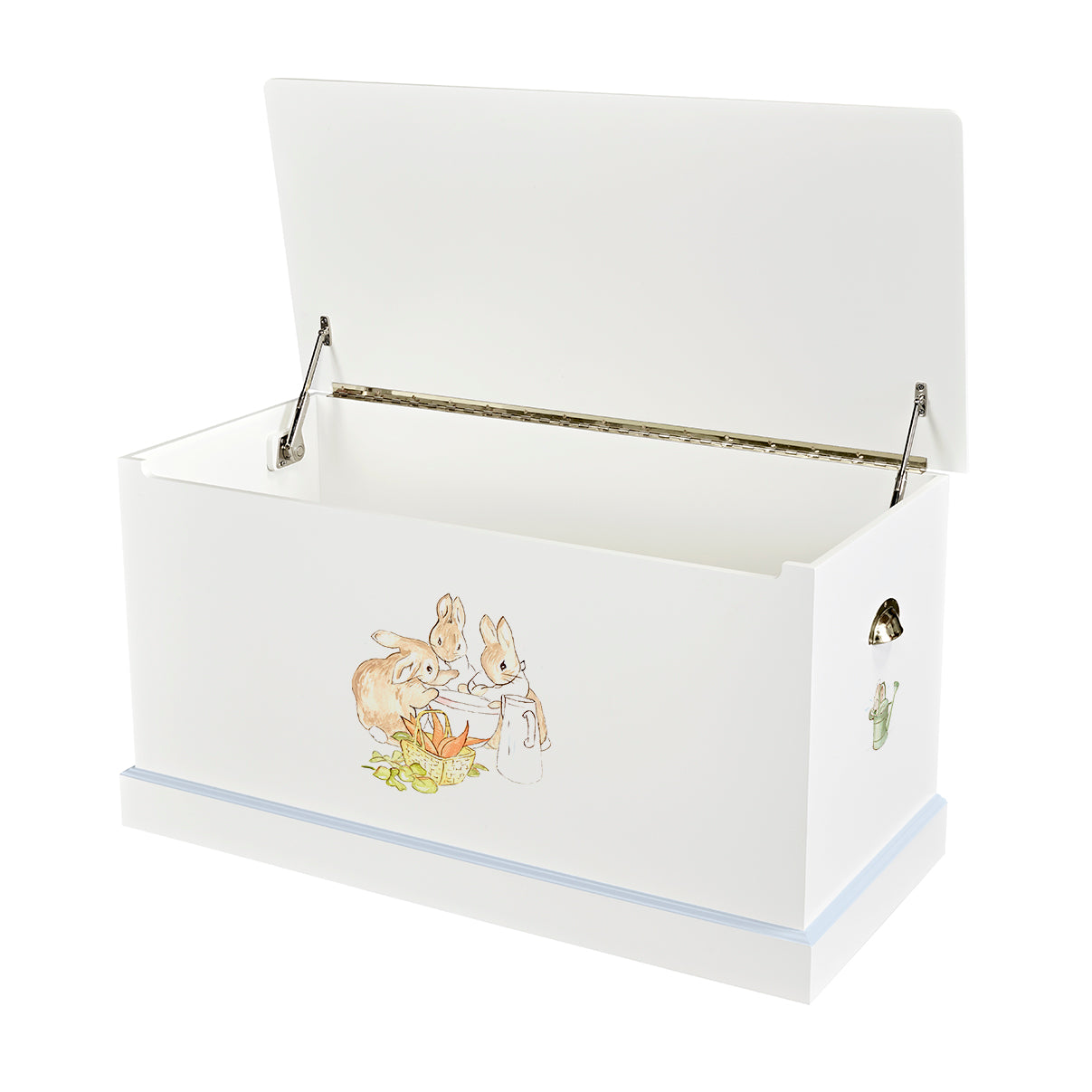 Large Dragons Toy Box - Beatrix Potter with Blissful Blue Trim