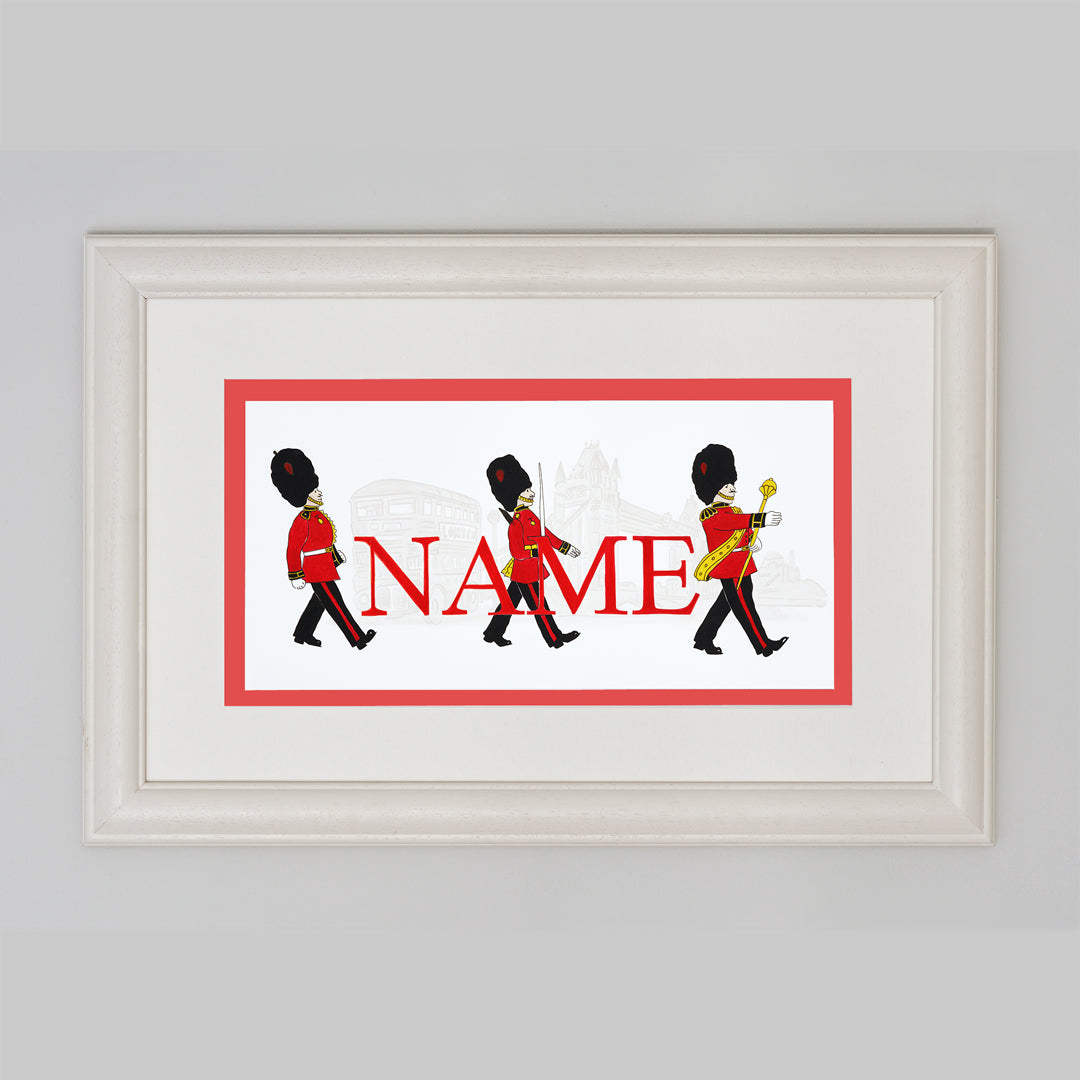 Bespoke Name Picture - Terry's Soldiers