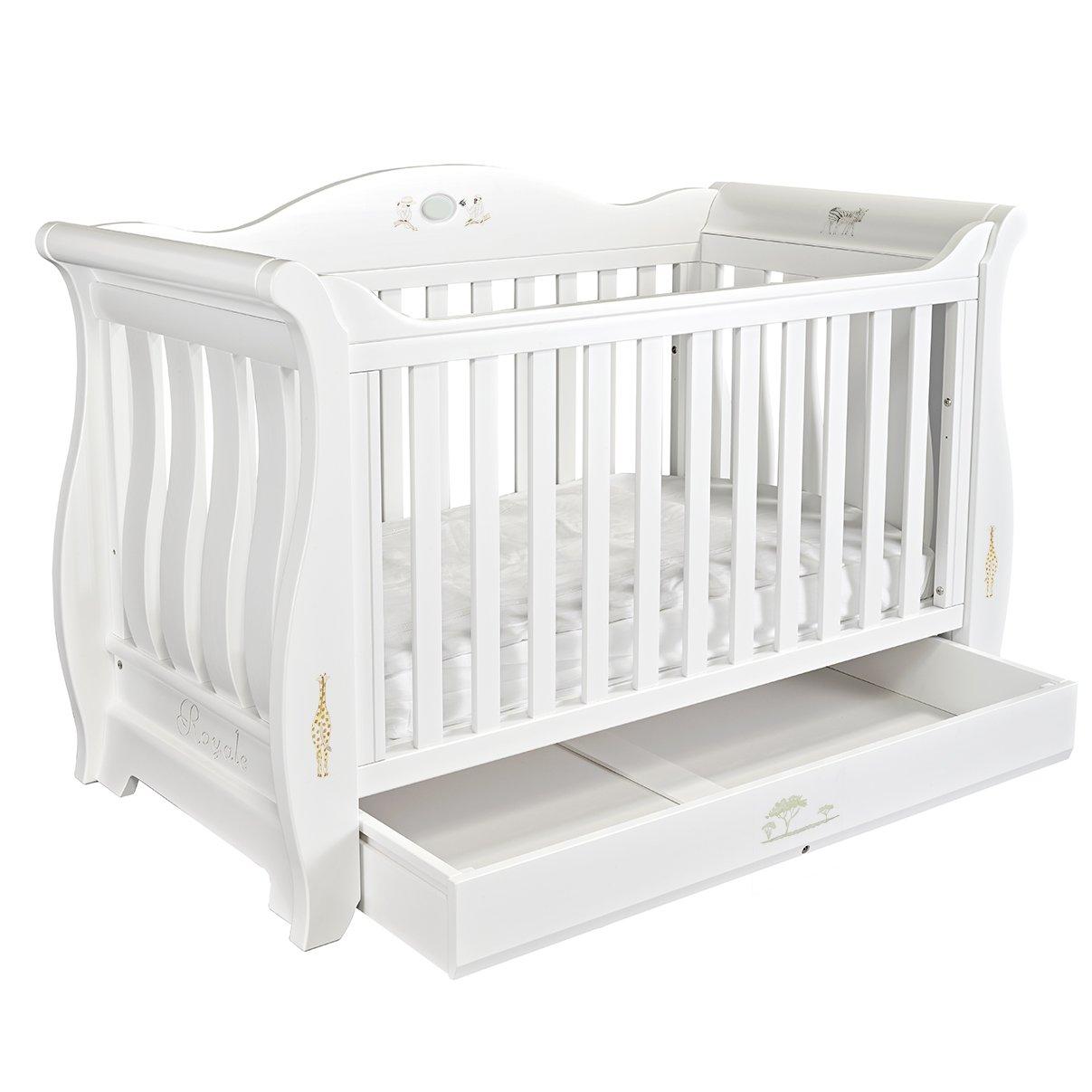 Sleigh Cot Bed - Vintage Safari 