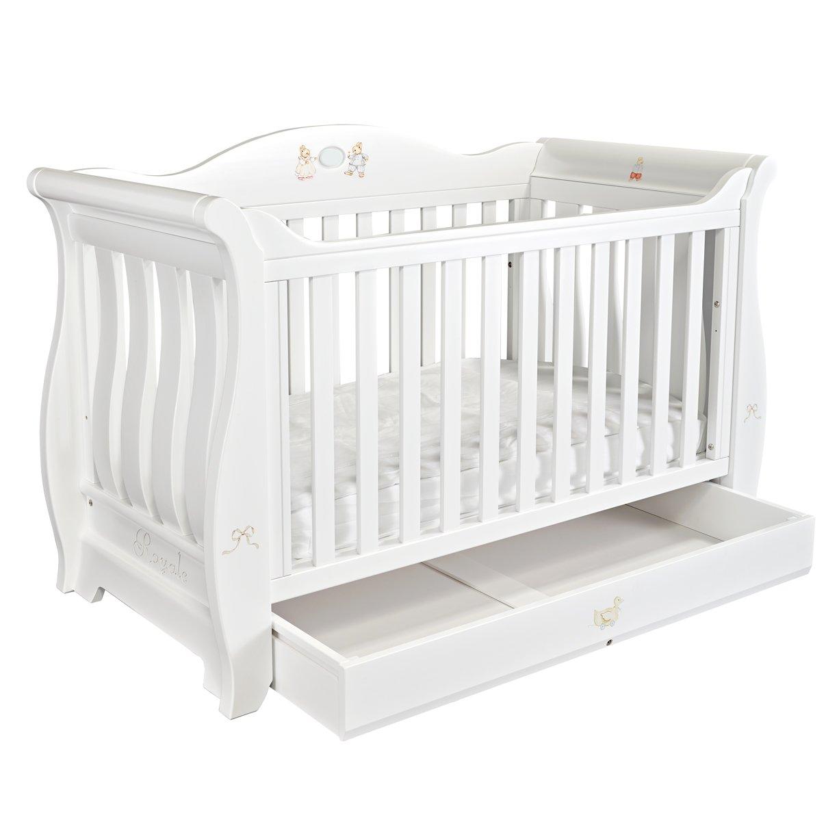 Sleigh Cot Bed - Designer Bunnies